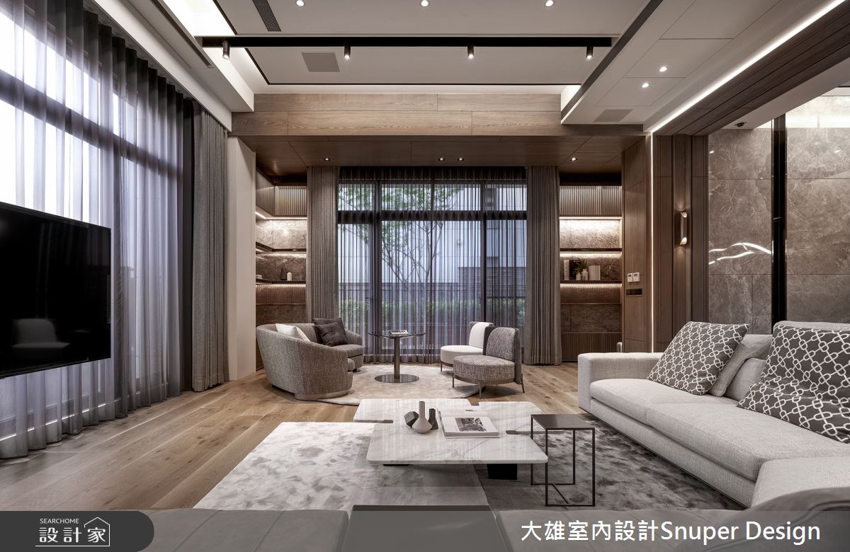 200坪新成屋(5年以下)＿現代風客廳案例圖片＿大雄室內設計Snuper Design＿大雄_82之23