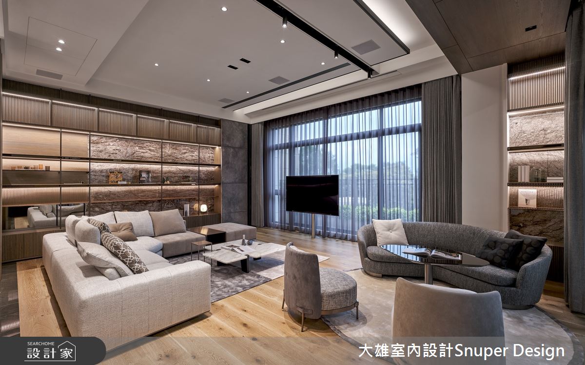 200坪新成屋(5年以下)＿現代風客廳案例圖片＿大雄室內設計Snuper Design＿大雄_82之25