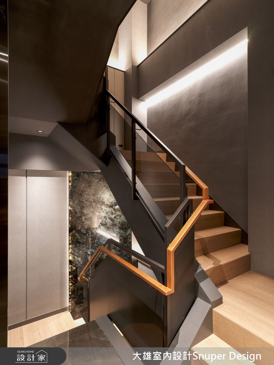 200坪新成屋(5年以下)＿現代風樓梯案例圖片＿大雄室內設計Snuper Design＿大雄_82之29