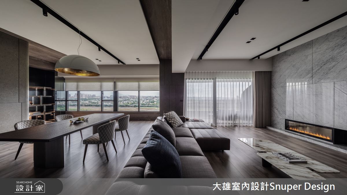 70坪新成屋(5年以下)＿現代風客廳案例圖片＿大雄室內設計Snuper Design＿大雄_83之4