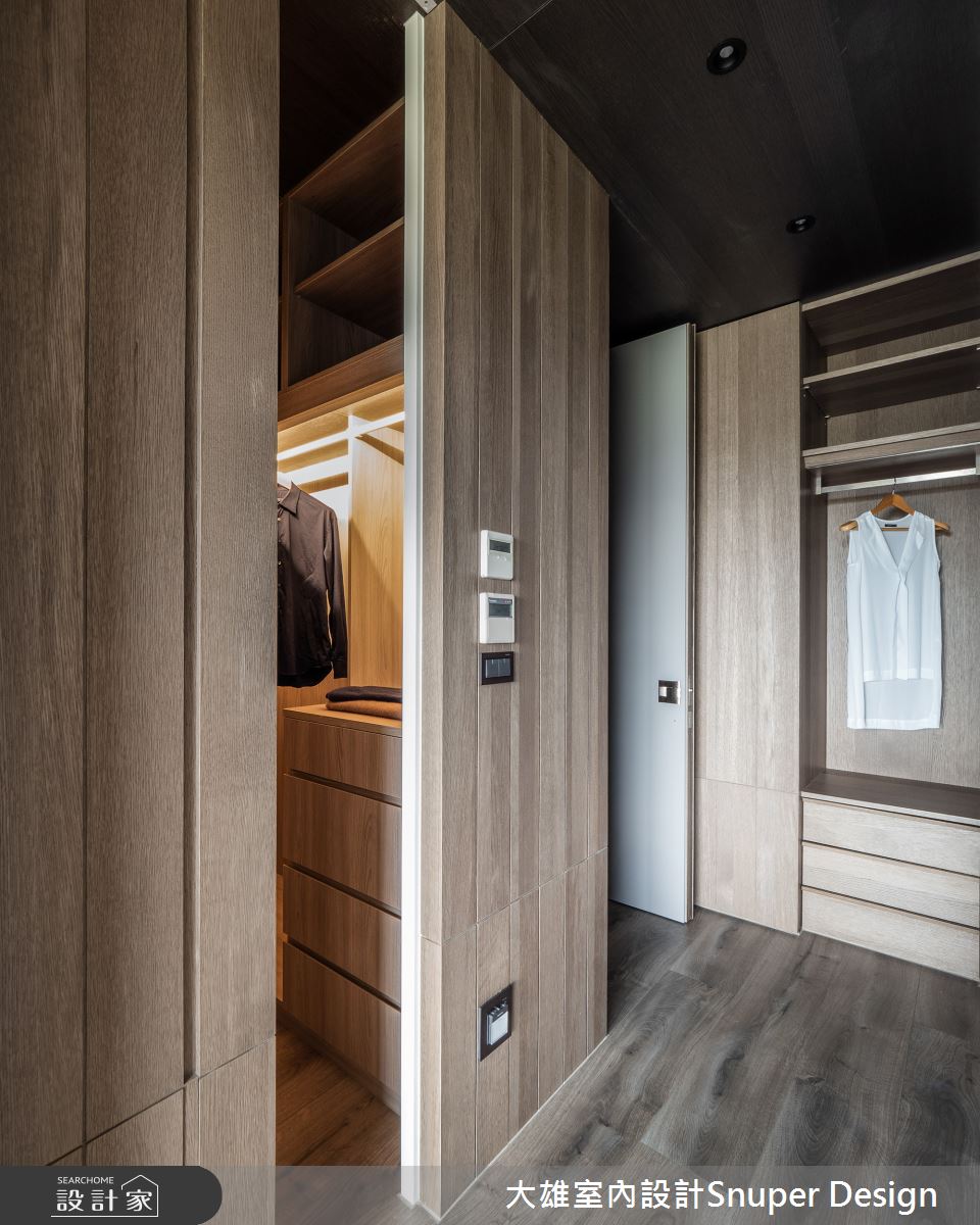 70坪新成屋(5年以下)＿現代風更衣間案例圖片＿大雄室內設計Snuper Design＿大雄_83之26