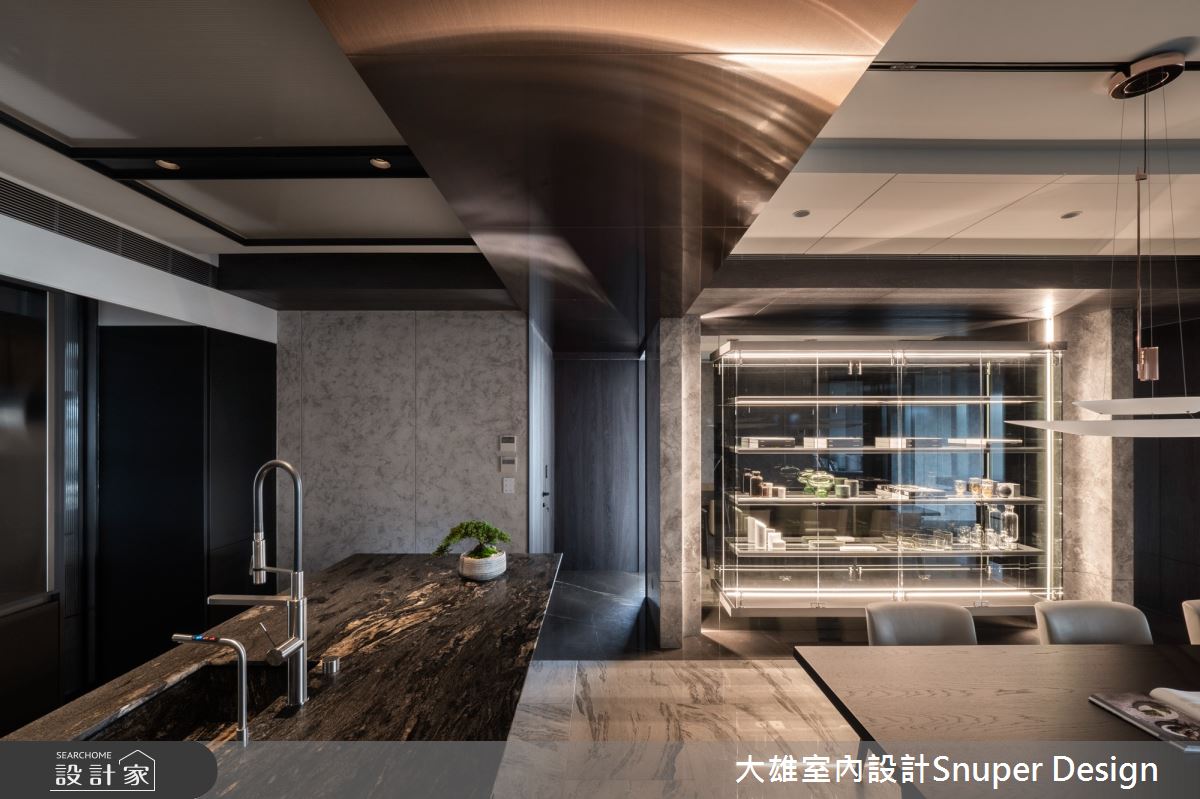 85坪新成屋(5年以下)＿現代風吧檯案例圖片＿大雄室內設計Snuper Design＿大雄_84之9