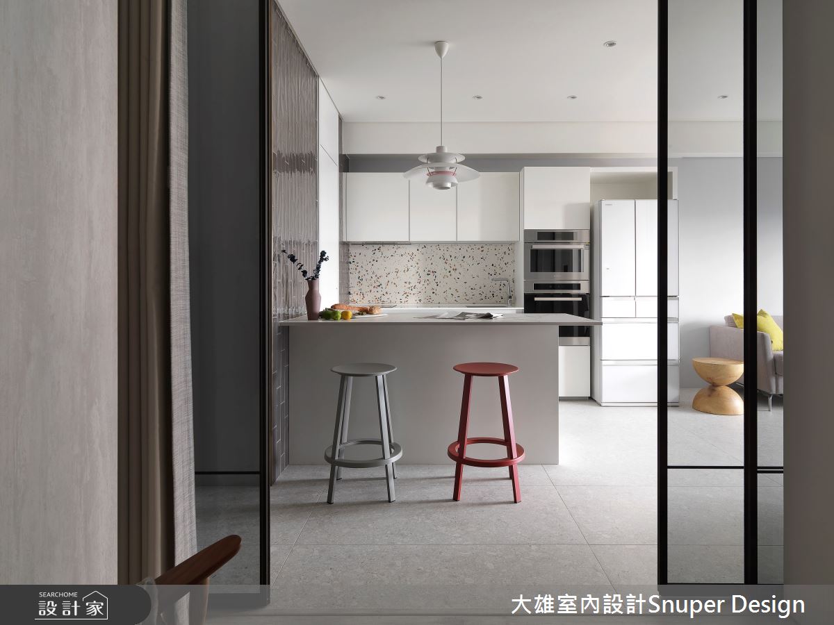 16坪新成屋(5年以下)＿現代風吧檯案例圖片＿大雄室內設計Snuper Design＿大雄_86之5