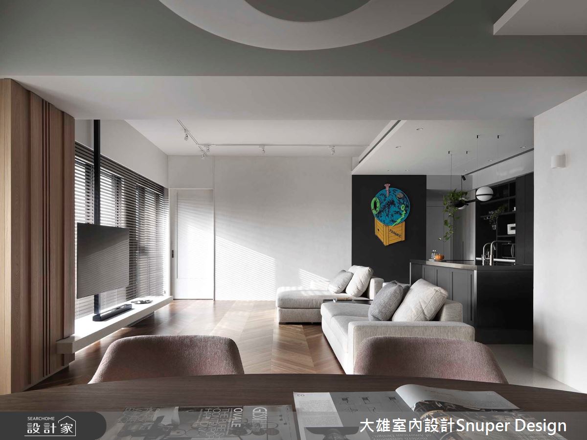 45坪新成屋(5年以下)＿現代風客廳案例圖片＿大雄室內設計Snuper Design＿大雄_88之7