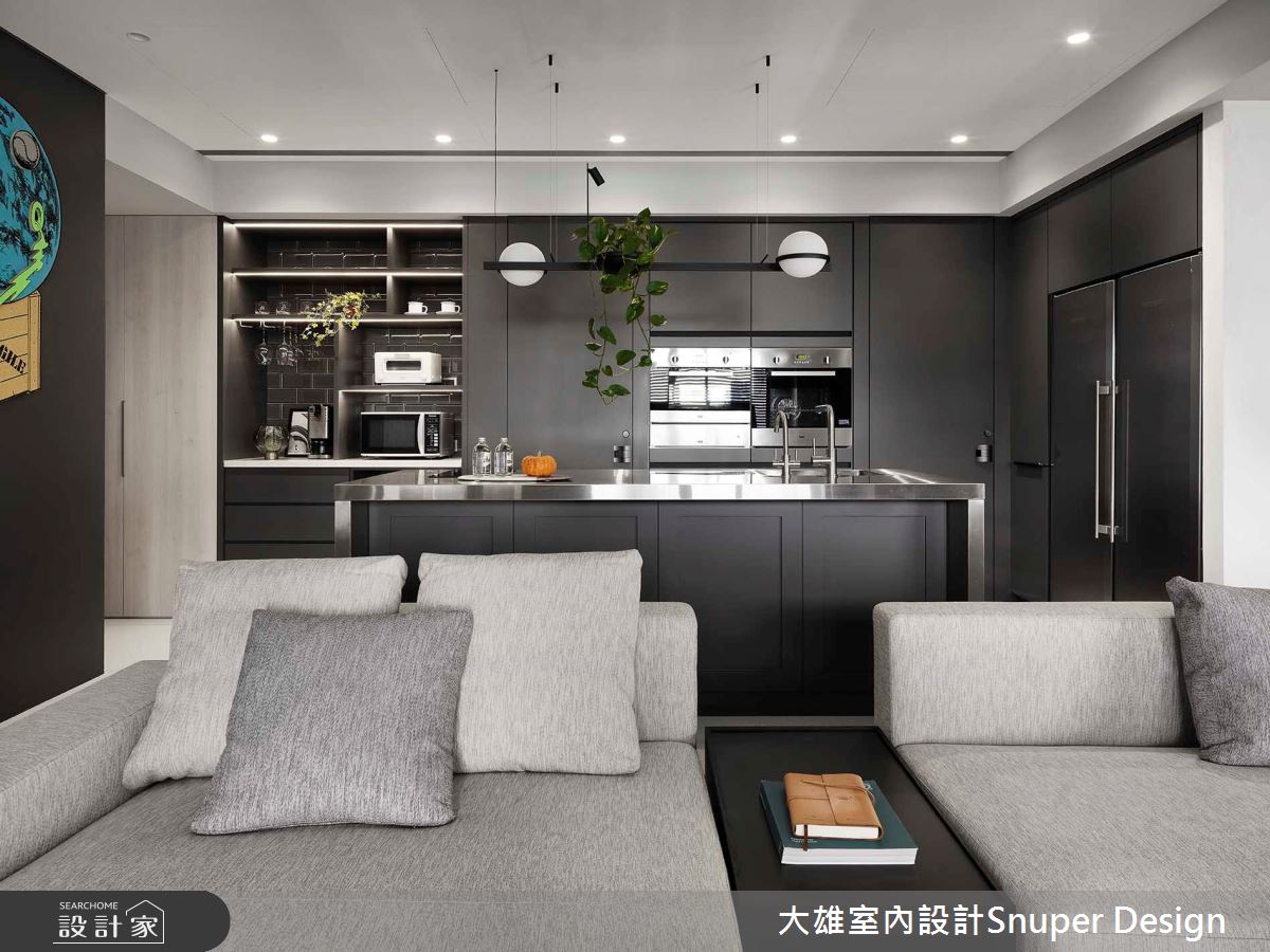 45坪新成屋(5年以下)＿現代風客廳中島案例圖片＿大雄室內設計Snuper Design＿大雄_88之14