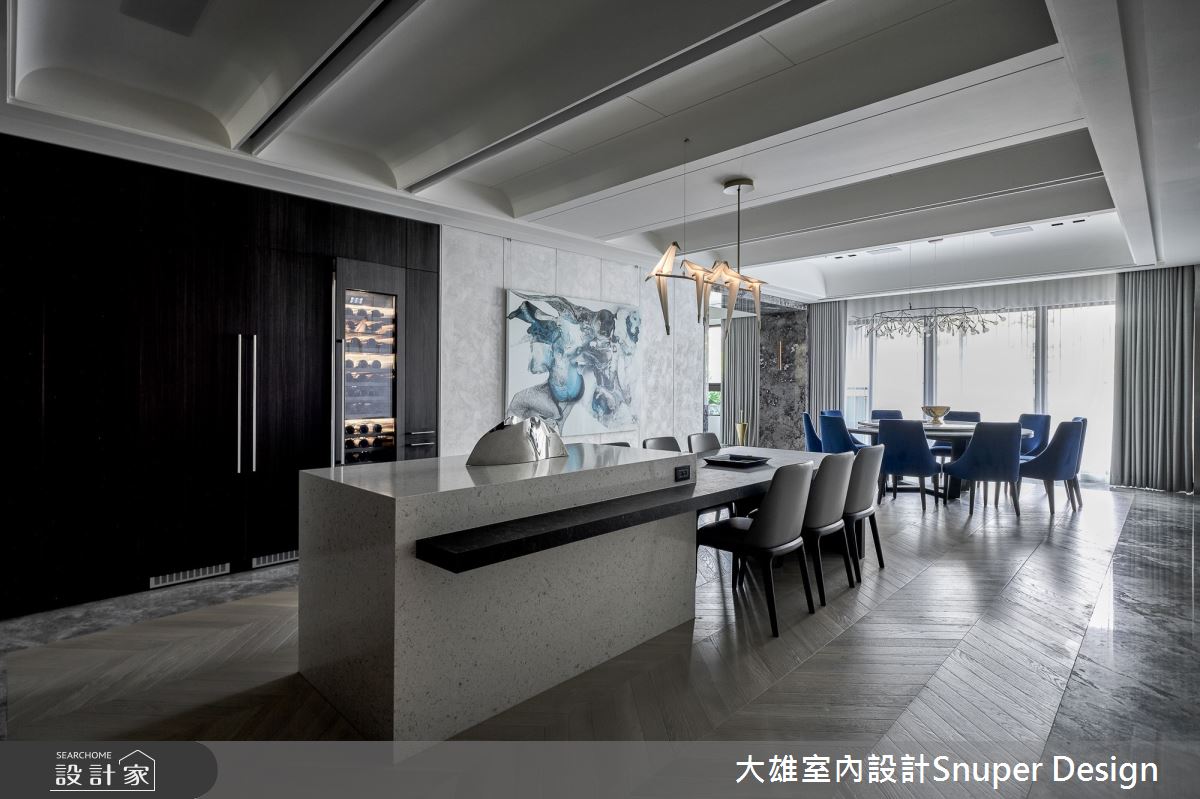 200坪新成屋(5年以下)＿現代風餐廳吧檯中島案例圖片＿大雄室內設計Snuper Design＿大雄_89之17