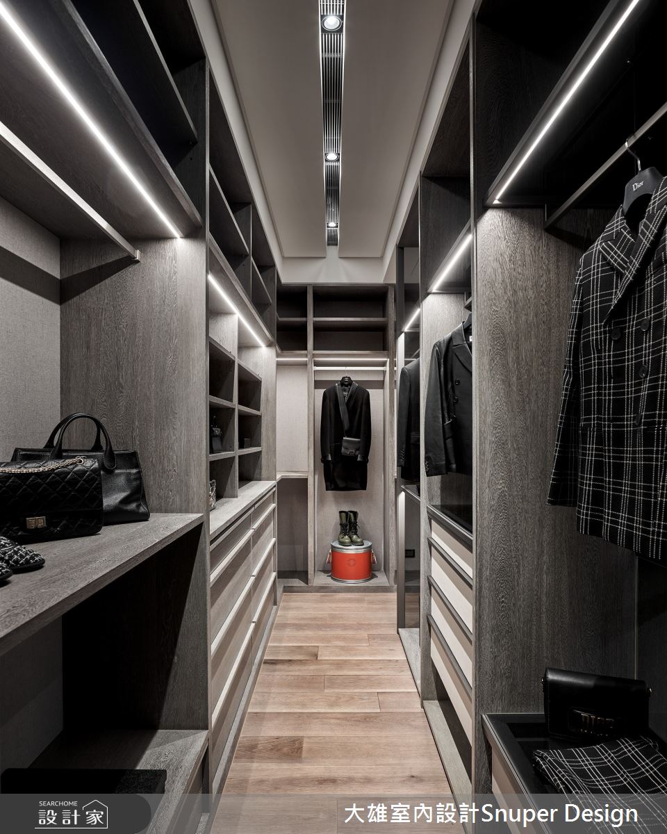 200坪新成屋(5年以下)＿現代風更衣間案例圖片＿大雄室內設計Snuper Design＿大雄_89之27