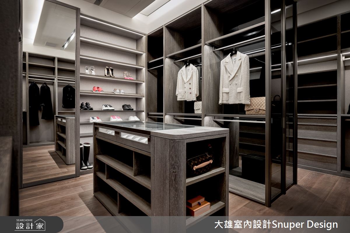 200坪新成屋(5年以下)＿現代風更衣間案例圖片＿大雄室內設計Snuper Design＿大雄_89之28