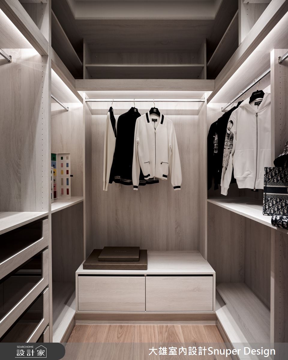 200坪新成屋(5年以下)＿現代風更衣間案例圖片＿大雄室內設計Snuper Design＿大雄_89之46