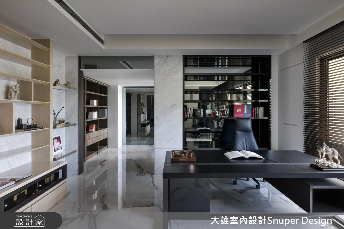 80坪新成屋(5年以下)＿現代風書房案例圖片＿大雄室內設計Snuper Design＿大雄_92之21