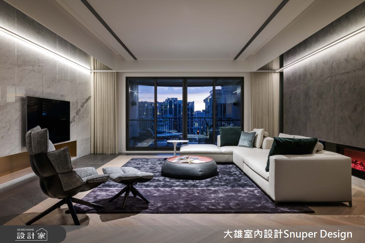 80坪新成屋(5年以下)＿現代風客廳案例圖片＿大雄室內設計Snuper Design＿大雄_92之33