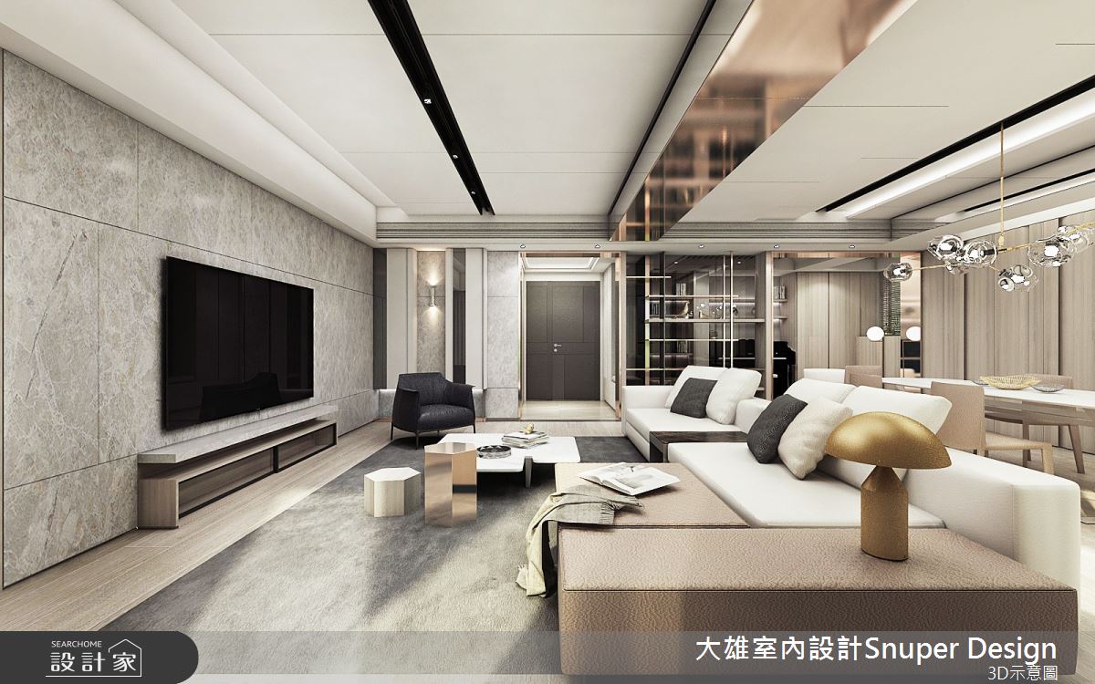 50坪新成屋(5年以下)＿現代風客廳案例圖片＿大雄室內設計Snuper Design＿大雄_96之1