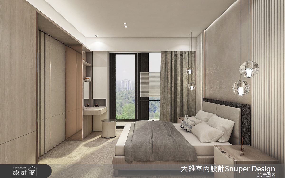 50坪新成屋(5年以下)＿現代風臥室案例圖片＿大雄室內設計Snuper Design＿大雄_96之18