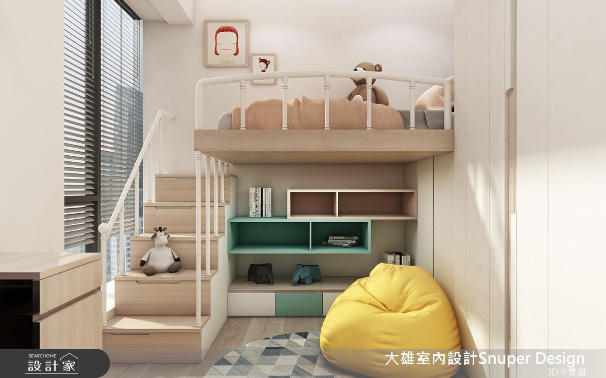 50坪新成屋(5年以下)＿現代風臥室樓梯案例圖片＿大雄室內設計Snuper Design＿大雄_96之21