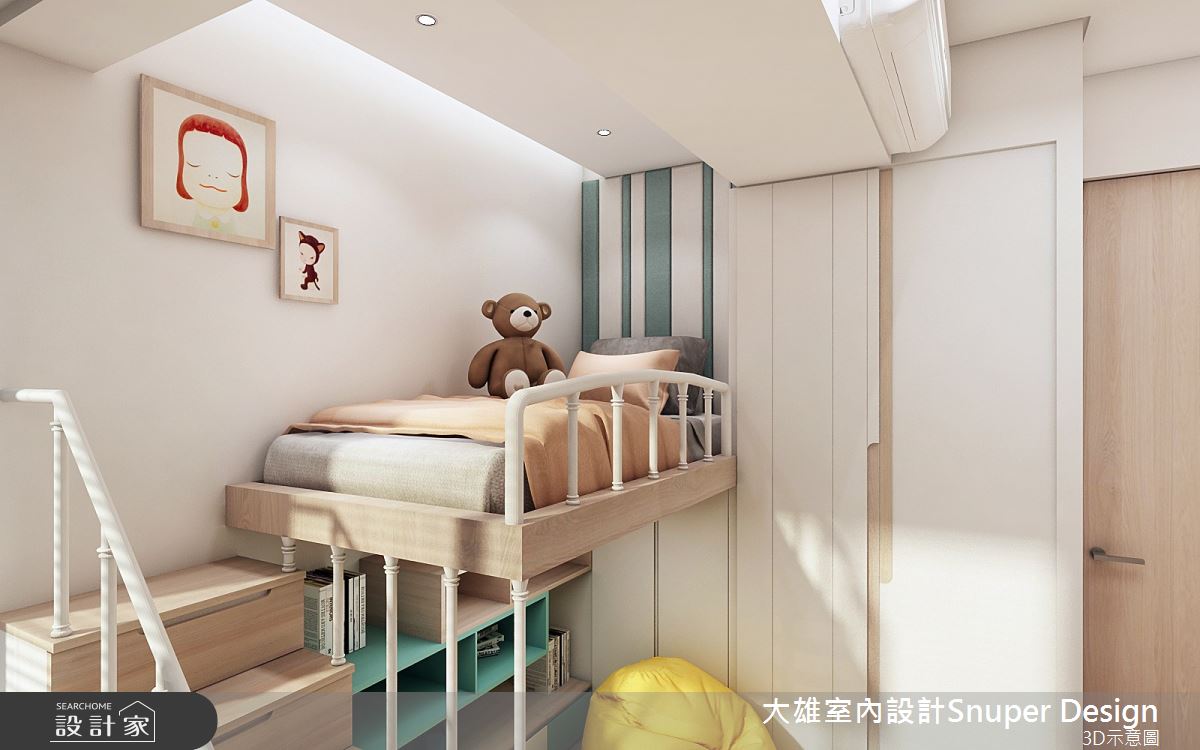 50坪新成屋(5年以下)＿現代風臥室樓梯案例圖片＿大雄室內設計Snuper Design＿大雄_96之22
