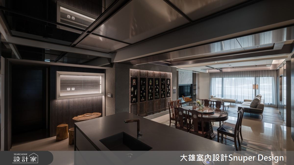 160坪預售屋＿現代風餐廳吧檯案例圖片＿大雄室內設計Snuper Design＿大雄_97之12