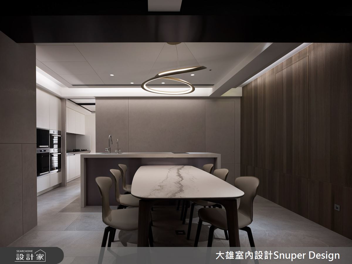 43坪新成屋(5年以下)＿現代風餐廳中島案例圖片＿大雄室內設計Snuper Design＿大雄_99之10
