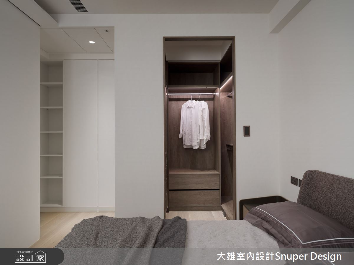 43坪新成屋(5年以下)＿現代風臥室更衣間案例圖片＿大雄室內設計Snuper Design＿大雄_99之19