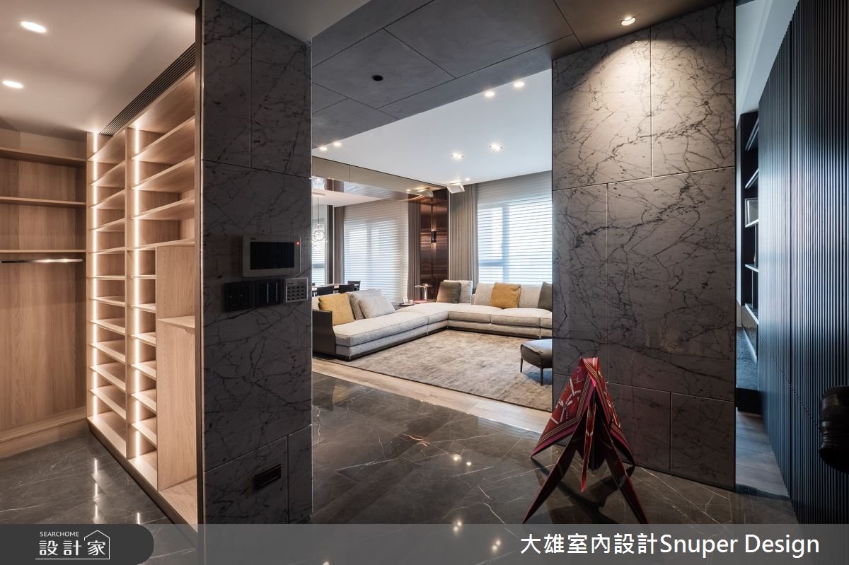 85坪新成屋(5年以下)＿現代風玄關客廳儲藏室案例圖片＿大雄室內設計Snuper Design＿大雄_102之4