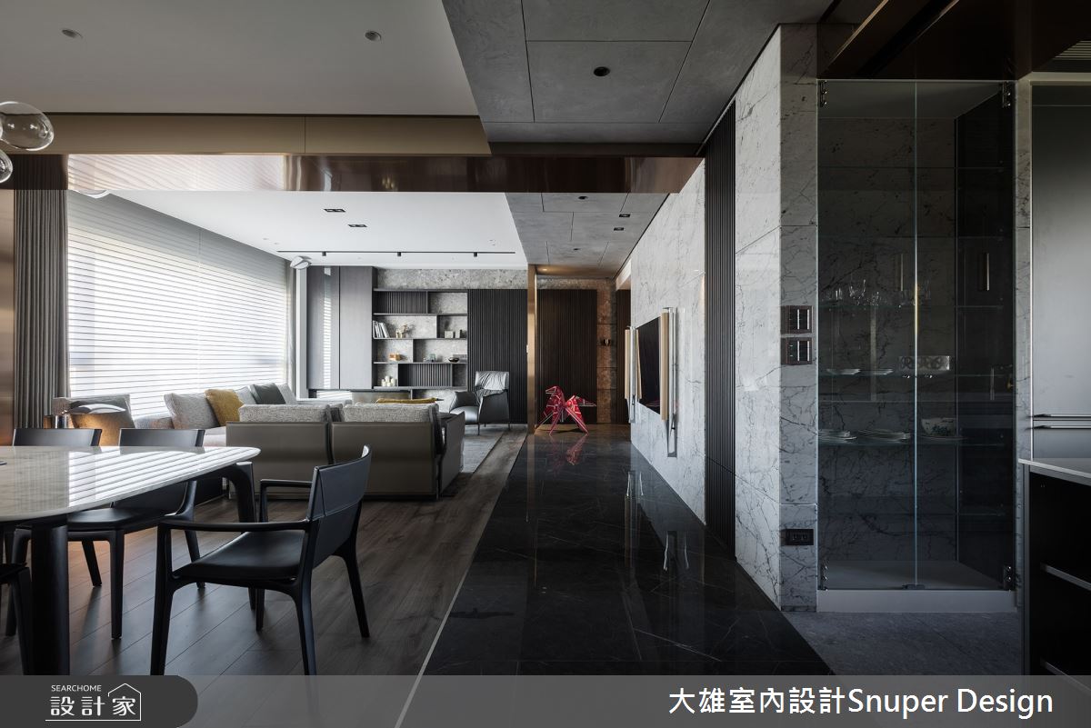 85坪新成屋(5年以下)＿現代風客廳餐廳走廊案例圖片＿大雄室內設計Snuper Design＿大雄_102之14