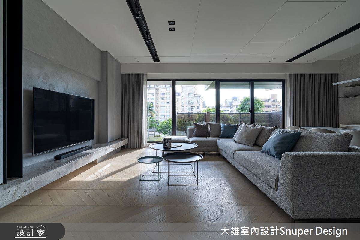 50坪新成屋(5年以下)＿現代風客廳案例圖片＿大雄室內設計Snuper Design＿大雄_103之2