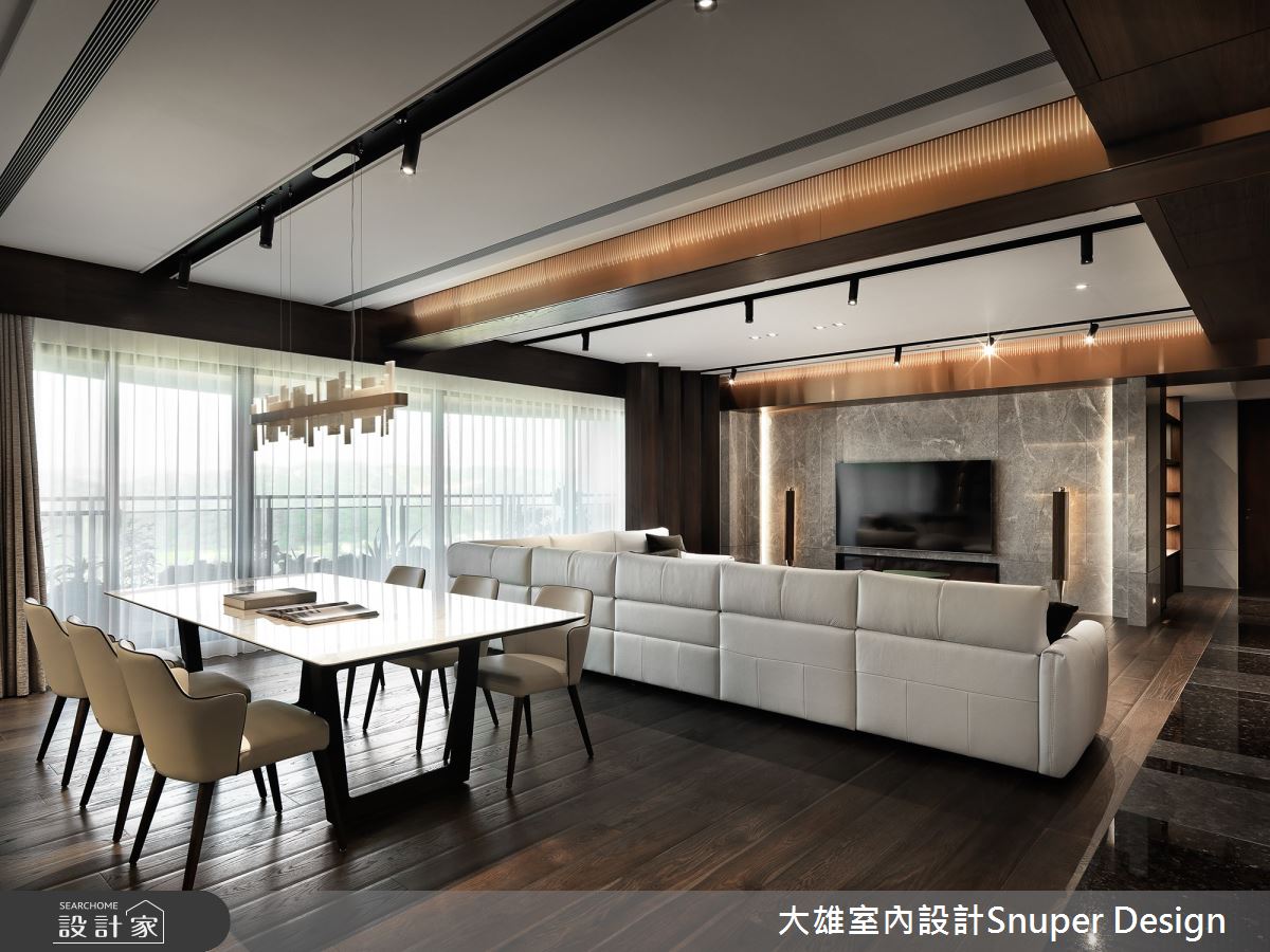 85坪新成屋(5年以下)＿現代風客廳餐廳案例圖片＿大雄室內設計Snuper Design＿大雄_104之3