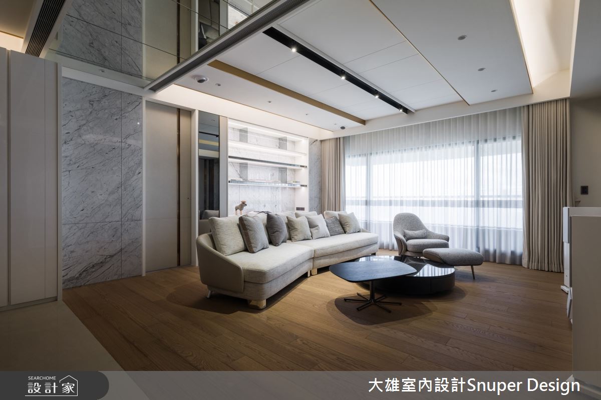70坪預售屋＿現代風客廳案例圖片＿大雄室內設計Snuper Design＿大雄_106之5