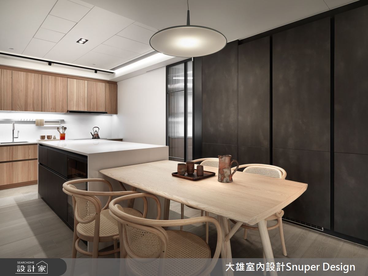 73坪預售屋＿現代風餐廳廚房吧檯案例圖片＿大雄室內設計Snuper Design＿大雄_107之16