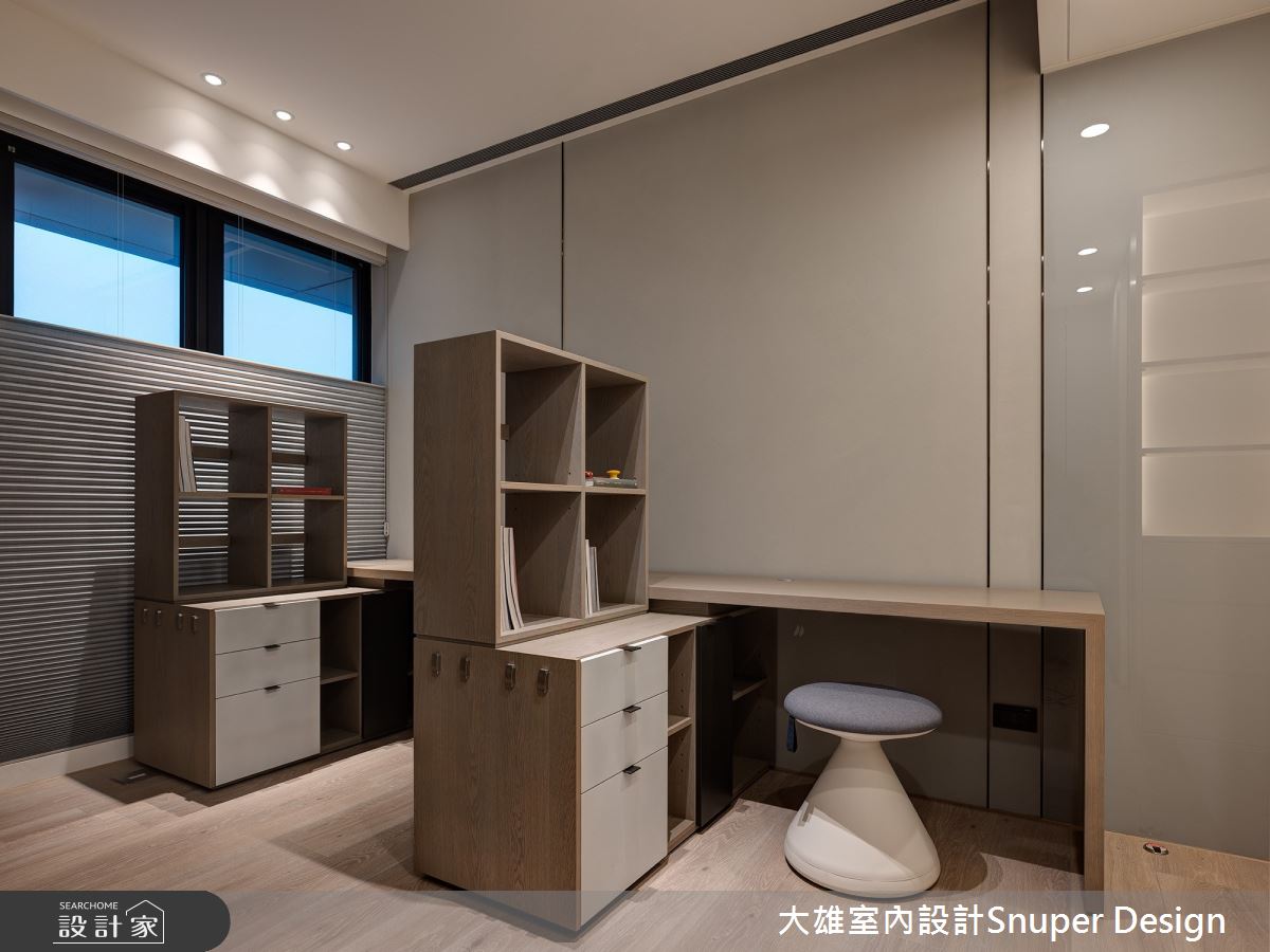 50坪預售屋＿現代風書房案例圖片＿大雄室內設計Snuper Design＿大雄_110之24