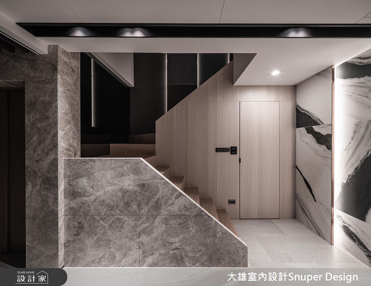 61坪預售屋＿現代風樓梯案例圖片＿大雄室內設計Snuper Design＿大雄_111之3