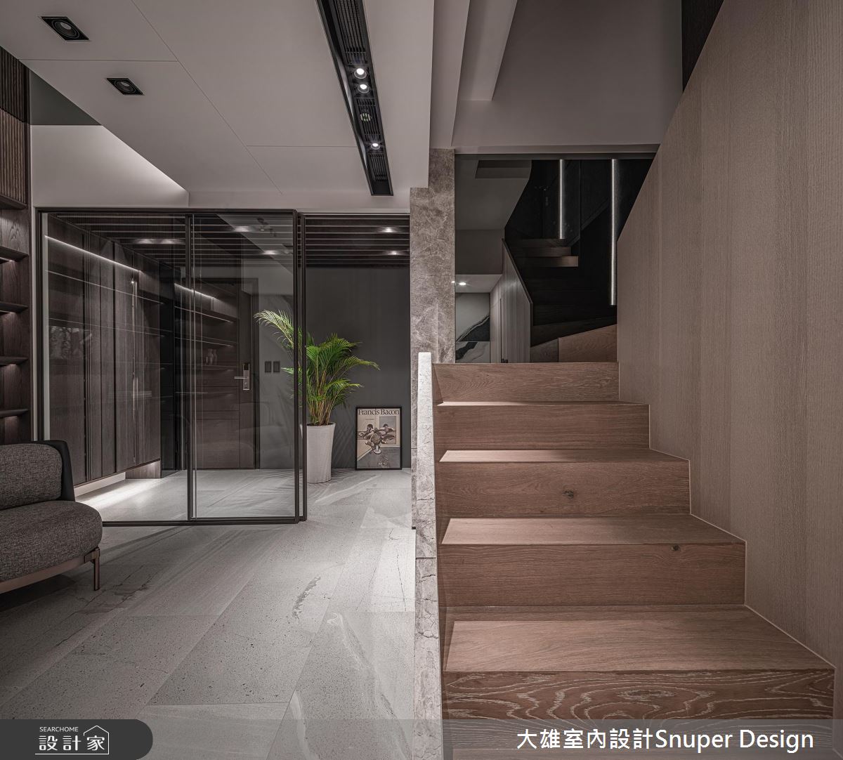 61坪預售屋＿現代風玄關樓梯案例圖片＿大雄室內設計Snuper Design＿大雄_111之4