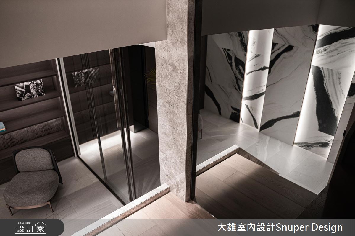 61坪預售屋＿現代風樓梯案例圖片＿大雄室內設計Snuper Design＿大雄_111之5