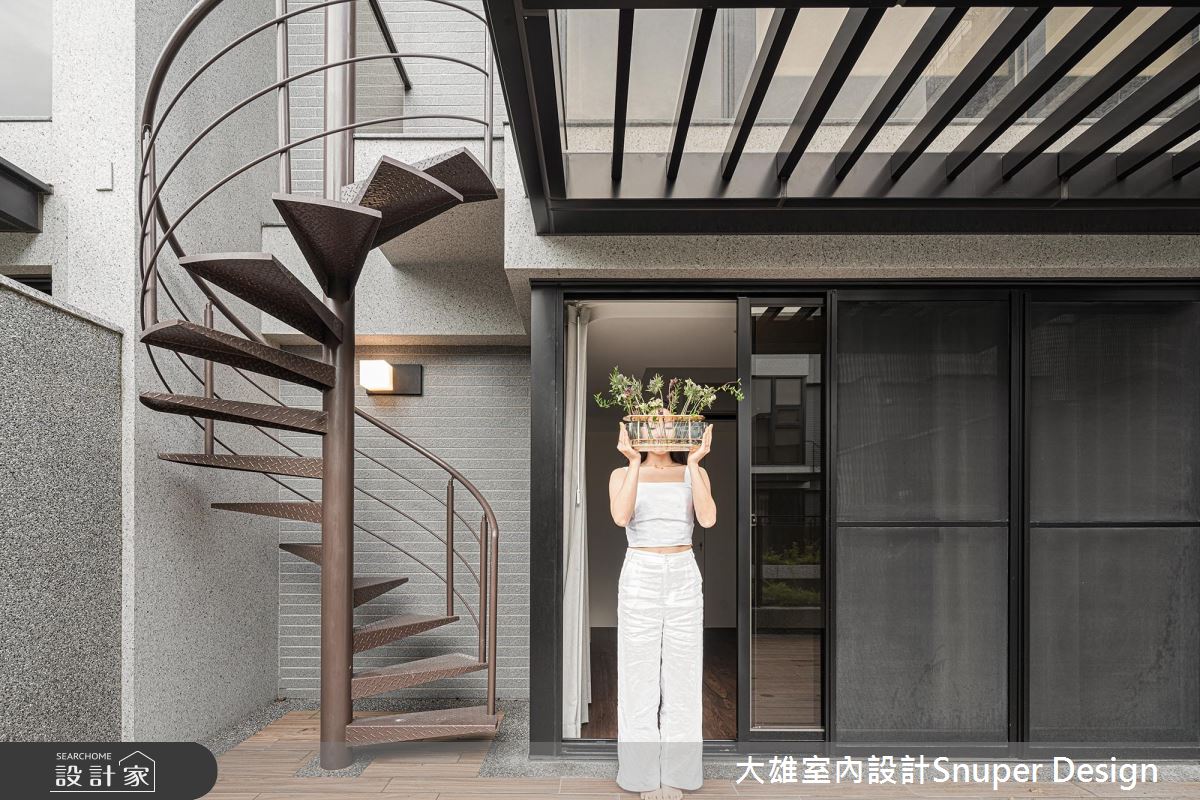 61坪預售屋＿現代風樓梯庭院案例圖片＿大雄室內設計Snuper Design＿大雄_111之24
