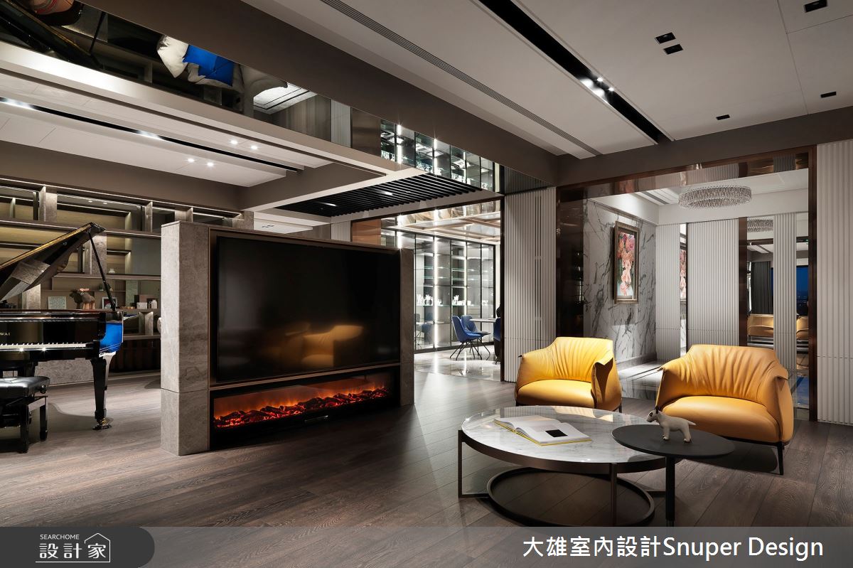 70坪新成屋(5年以下)＿現代風客廳案例圖片＿大雄室內設計Snuper Design＿大雄_112之3