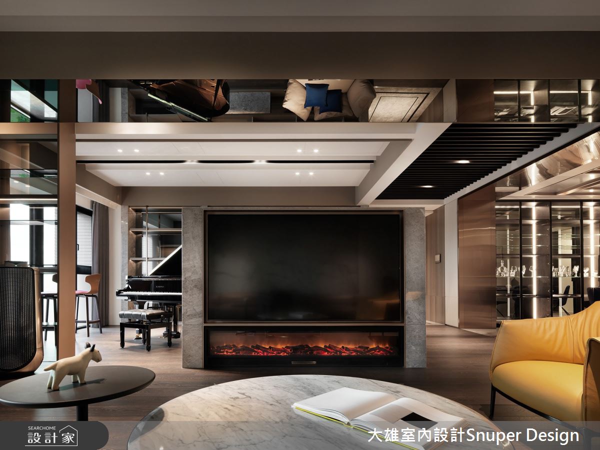 70坪新成屋(5年以下)＿現代風客廳案例圖片＿大雄室內設計Snuper Design＿大雄_112之10