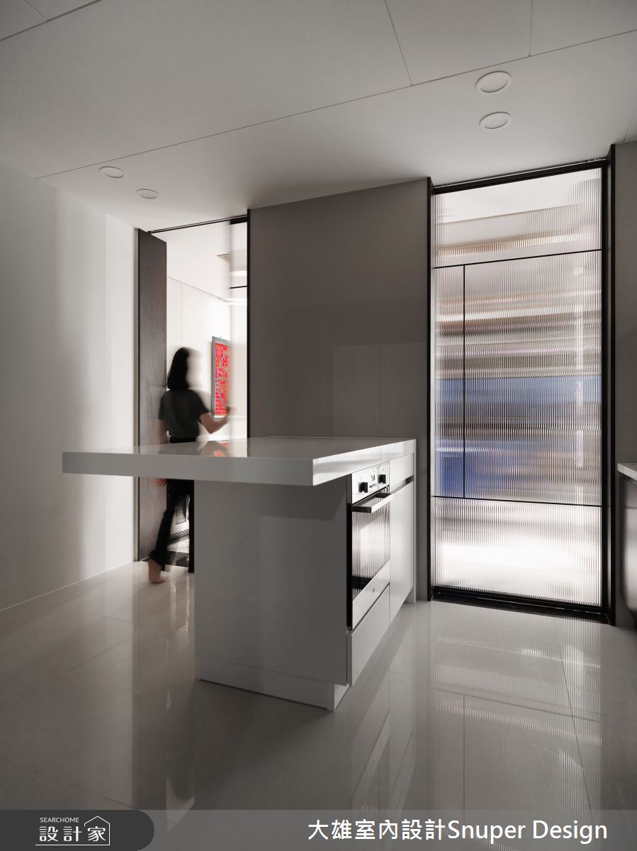 70坪新成屋(5年以下)＿現代風廚房中島案例圖片＿大雄室內設計Snuper Design＿大雄_112之14