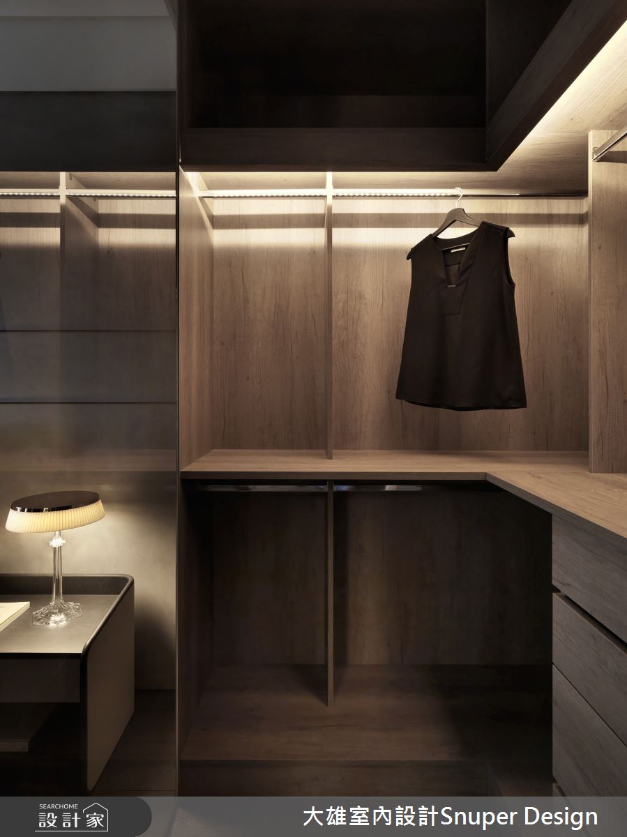 70坪新成屋(5年以下)＿現代風更衣間案例圖片＿大雄室內設計Snuper Design＿大雄_112之32