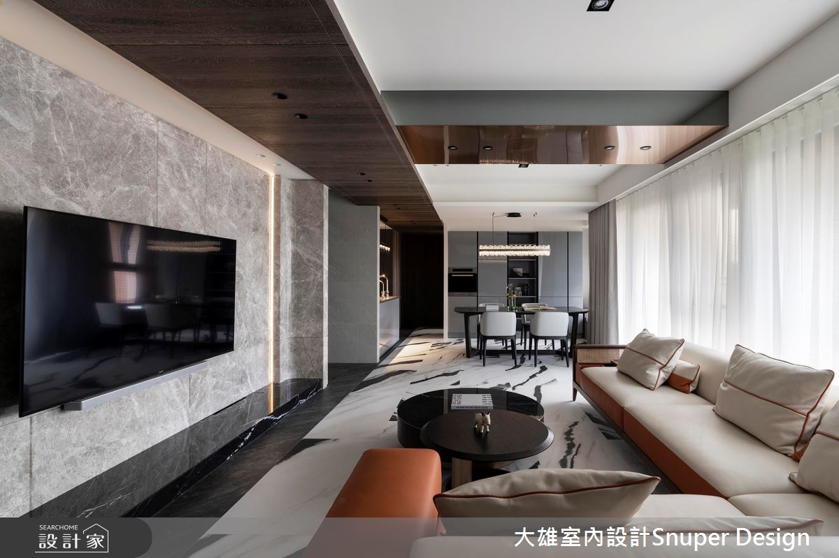 40坪預售屋＿現代風客廳案例圖片＿大雄室內設計Snuper Design＿大雄_116之1
