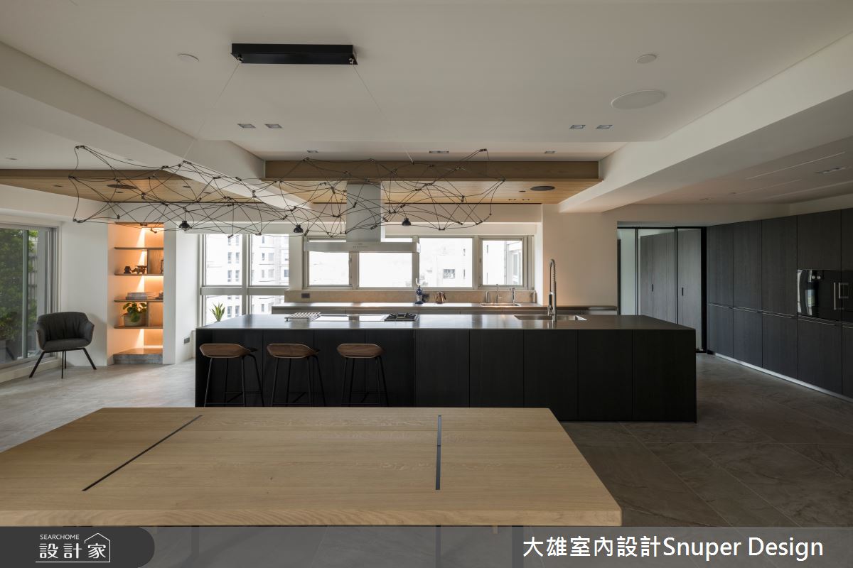 140坪老屋(16~30年)＿現代風餐廳廚房中島案例圖片＿大雄室內設計Snuper Design＿大雄_117之4