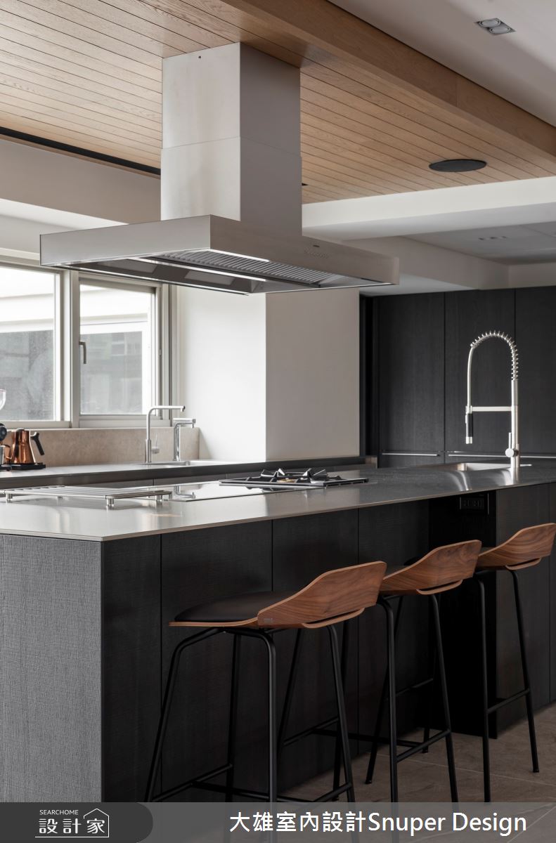 140坪老屋(16~30年)＿現代風廚房中島案例圖片＿大雄室內設計Snuper Design＿大雄_117之6