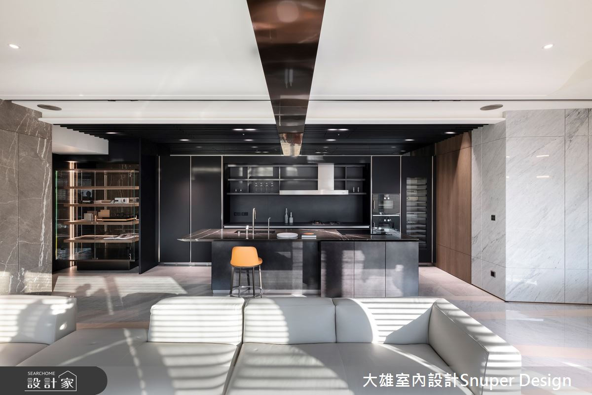 50坪毛胚屋＿現代風客廳廚房案例圖片＿大雄室內設計Snuper Design＿大雄_118之14