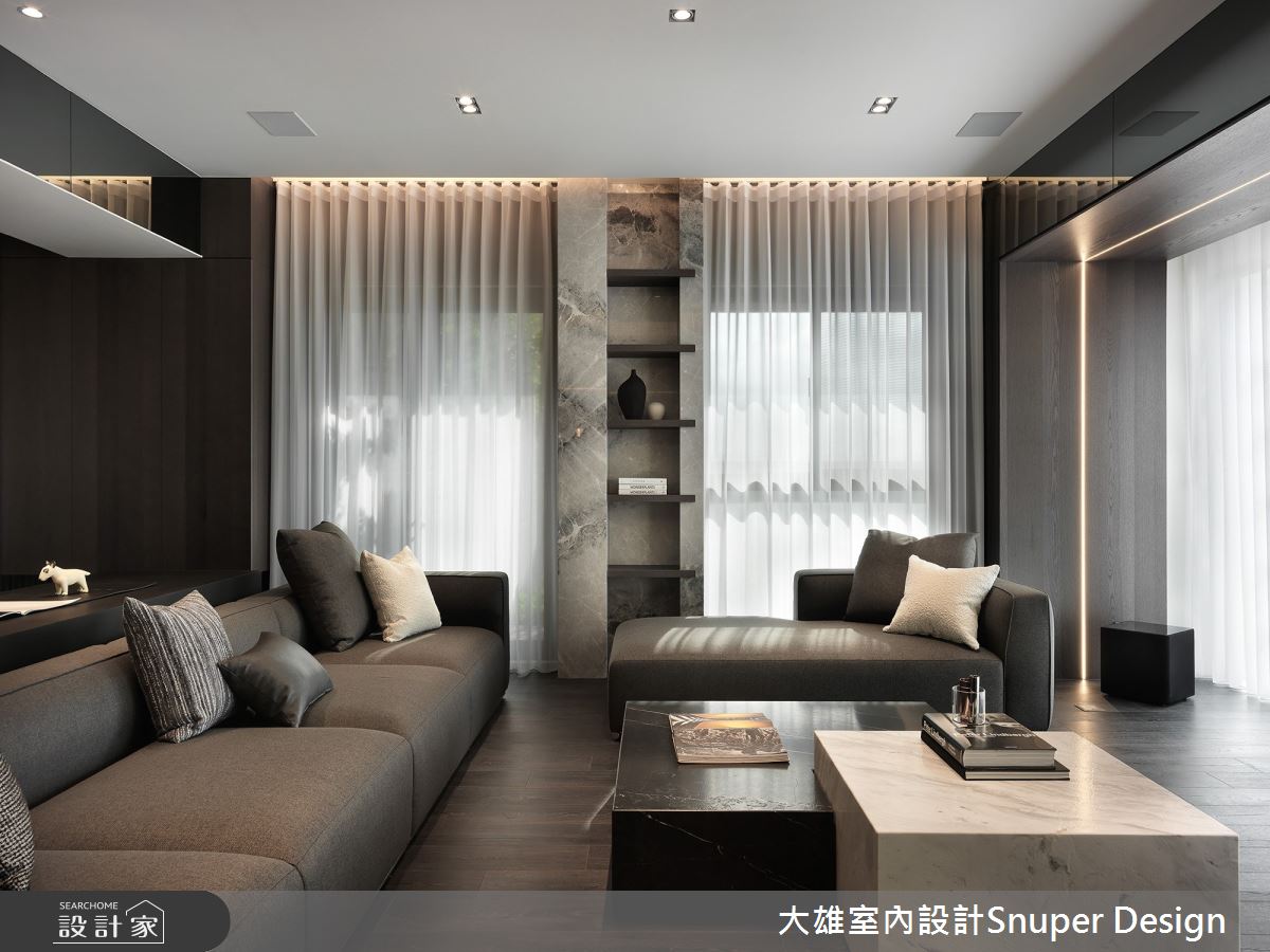 40坪預售屋＿現代風客廳案例圖片＿大雄室內設計Snuper Design＿大雄_119之5