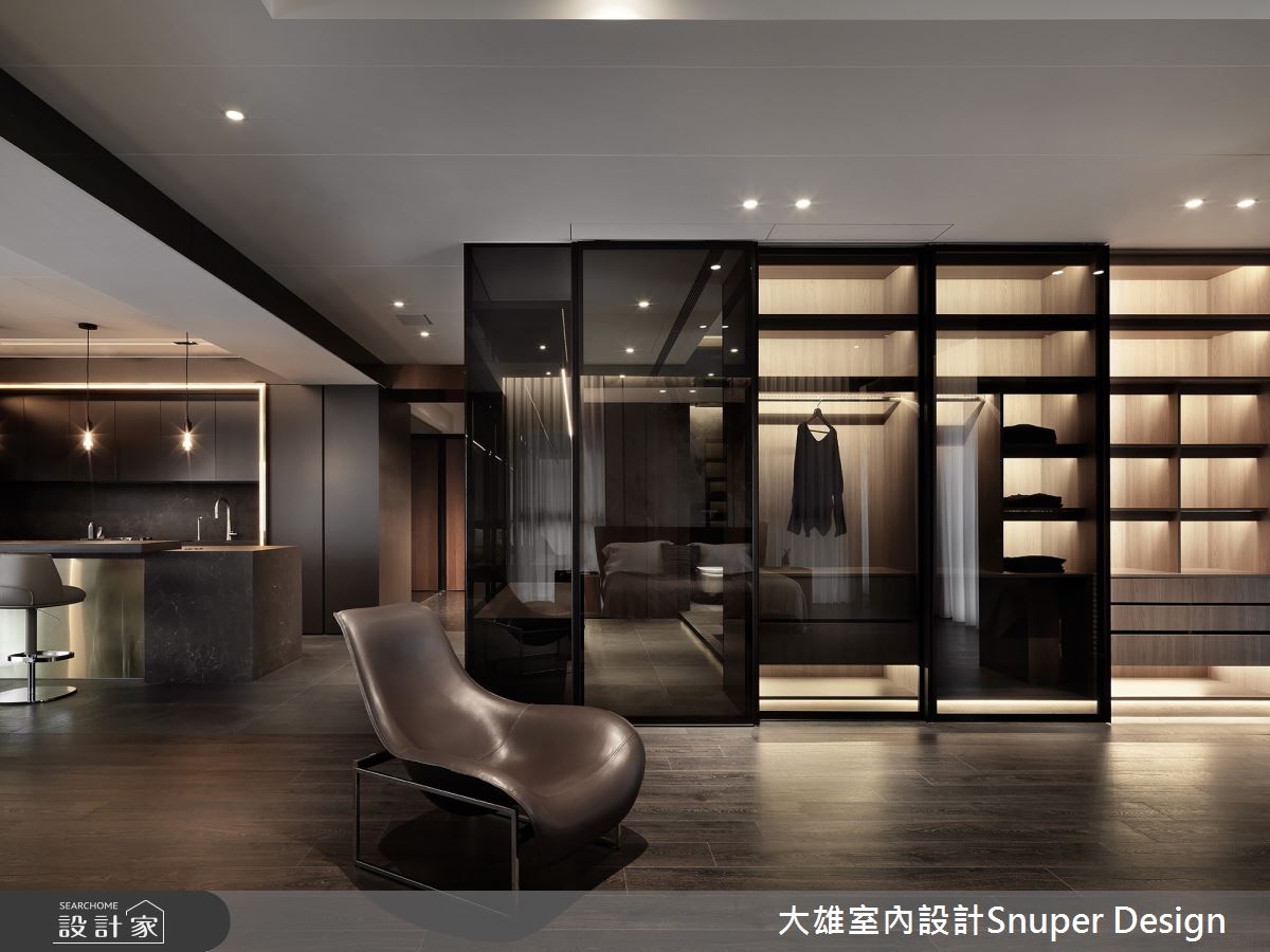 40坪預售屋＿現代風客廳更衣間中島案例圖片＿大雄室內設計Snuper Design＿大雄_119之24