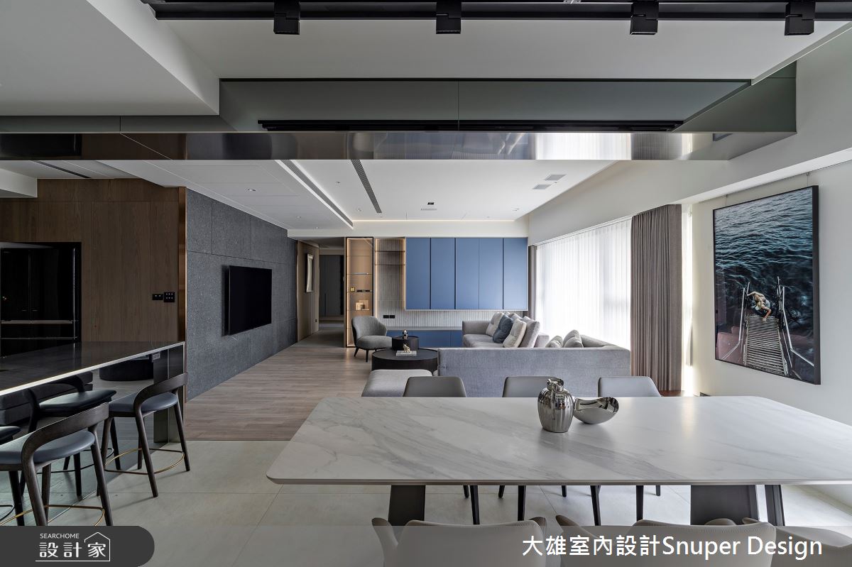 52坪新成屋(5年以下)＿現代風客廳餐廳中島案例圖片＿大雄室內設計Snuper Design＿大雄_122之14