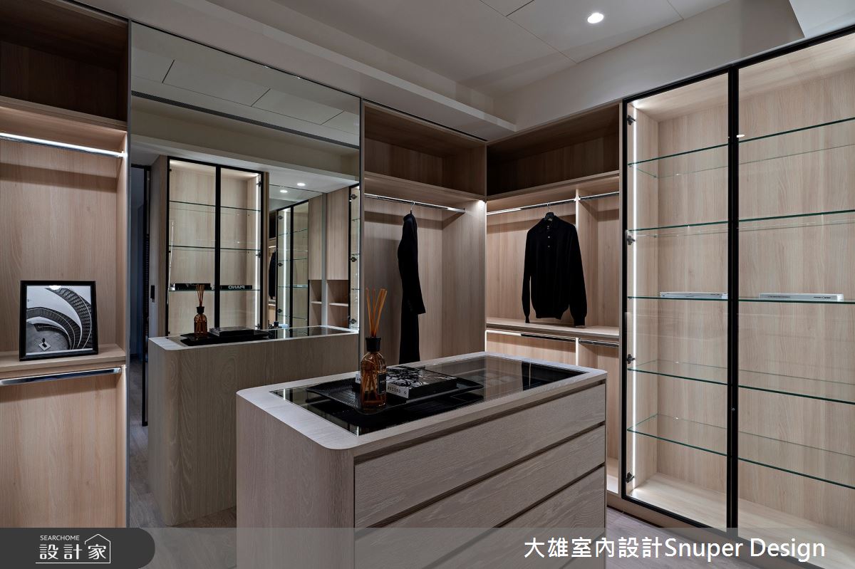 52坪新成屋(5年以下)＿現代風更衣間案例圖片＿大雄室內設計Snuper Design＿大雄_122之19