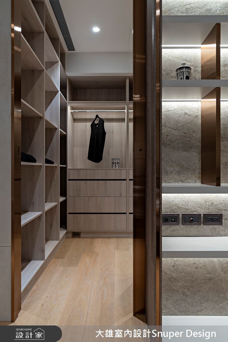 32坪新成屋(5年以下)＿現代風更衣間案例圖片＿大雄室內設計Snuper Design＿大雄_123之20