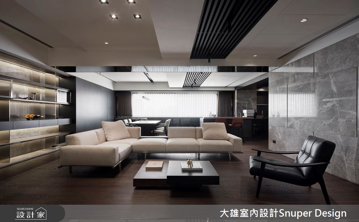 80坪老屋(16~30年)＿現代風客廳餐廳中島案例圖片＿大雄室內設計Snuper Design＿大雄_126之9