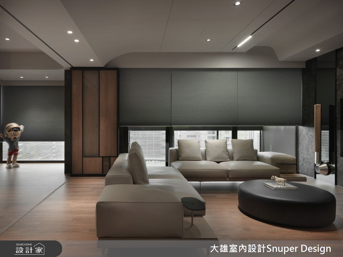 43坪新成屋(5年以下)＿現代風客廳案例圖片＿大雄室內設計Snuper Design＿大雄_127之12