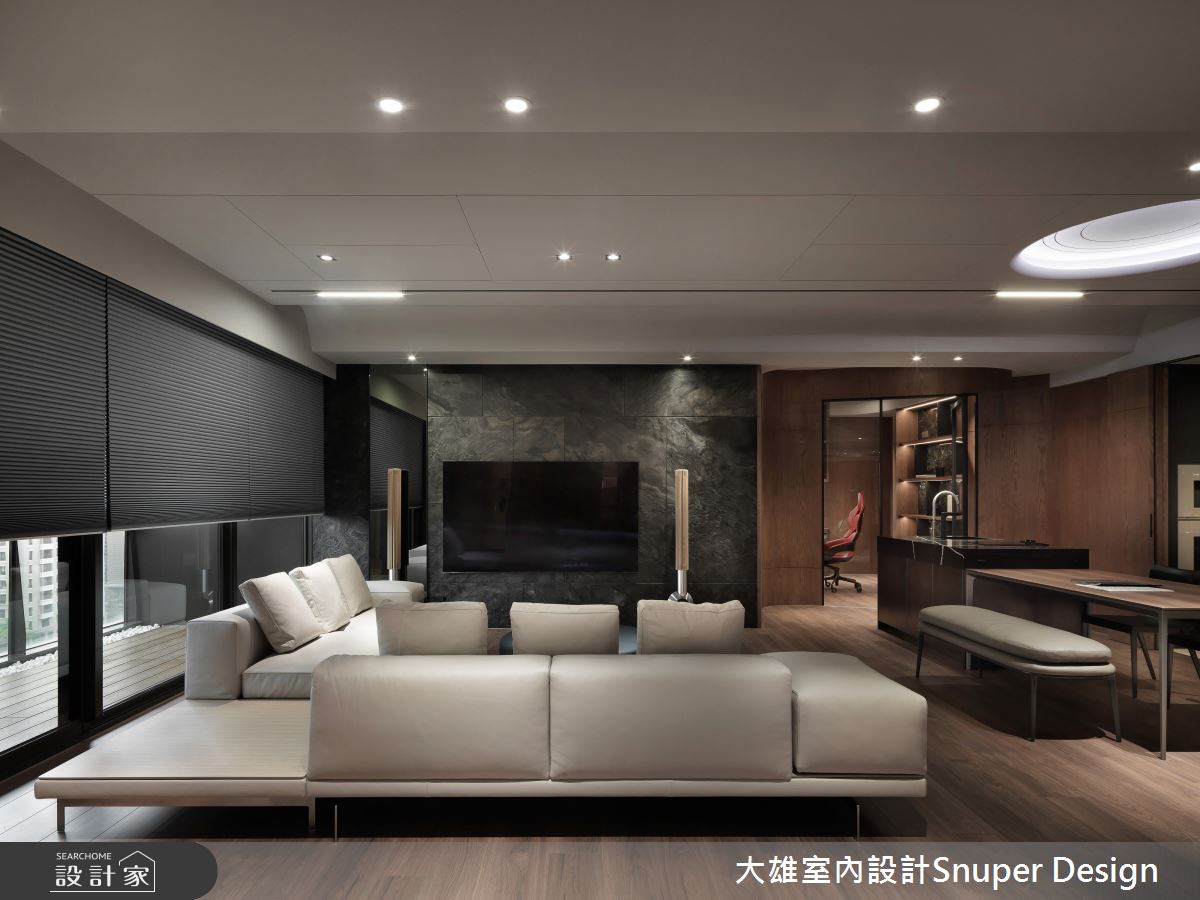 43坪新成屋(5年以下)＿現代風客廳餐廳中島案例圖片＿大雄室內設計Snuper Design＿大雄_127之13