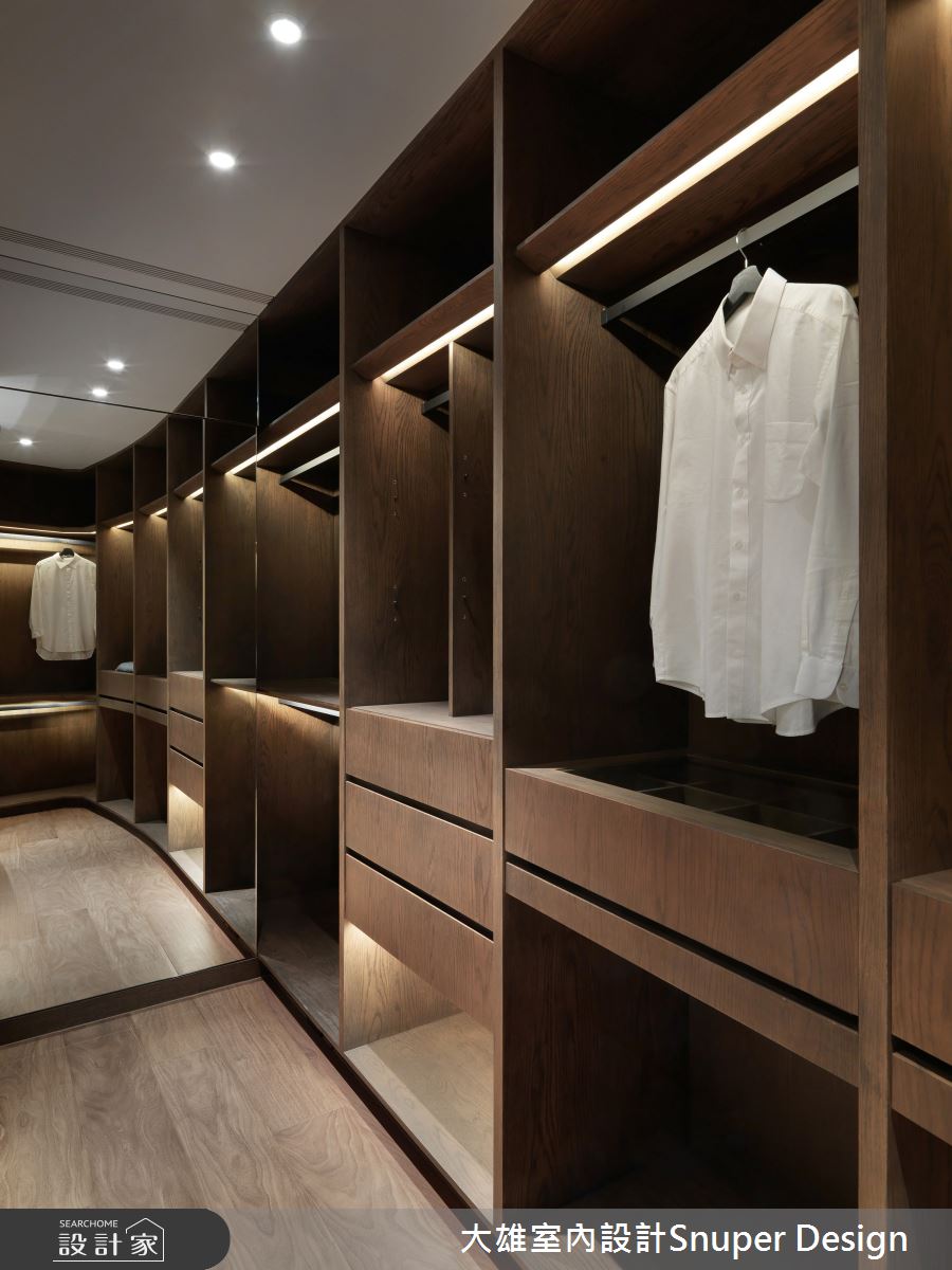 43坪新成屋(5年以下)＿現代風更衣間案例圖片＿大雄室內設計Snuper Design＿大雄_127之42